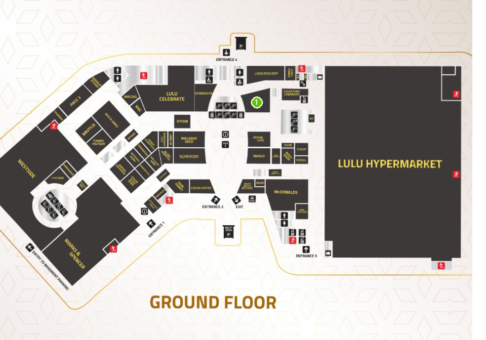 LuLu Mall, Kochi Floor 1